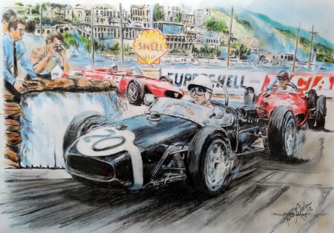 Grand-Prix Monaco 1961-Moss-Lotus18-mini